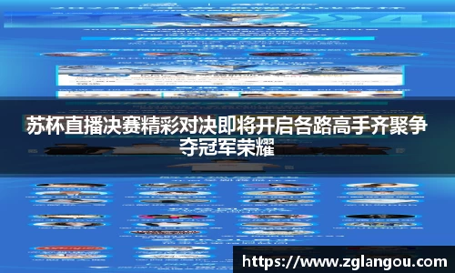 苏杯直播决赛精彩对决即将开启各路高手齐聚争夺冠军荣耀